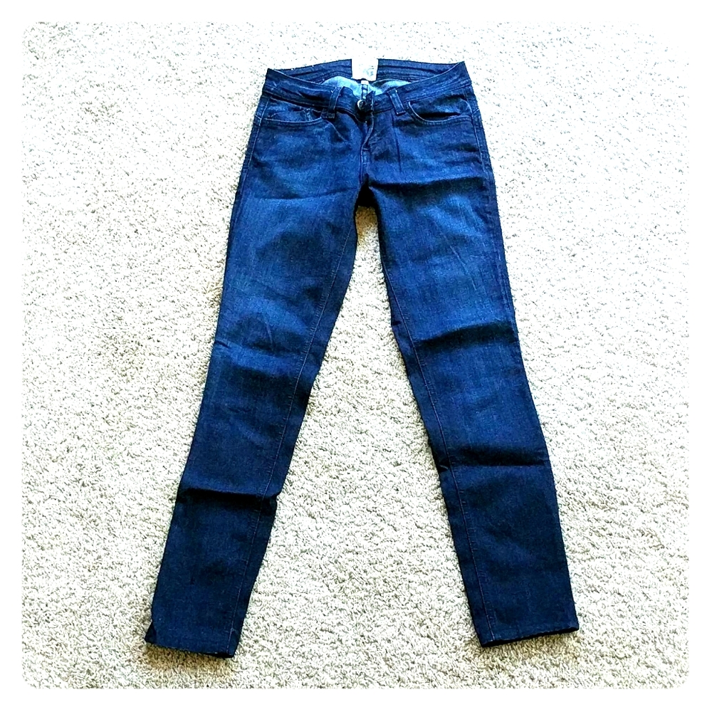 Dylan George Blue Jeans 26 Stretchy